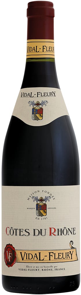 VIDAL FLEURY COTE DU RHONE RED