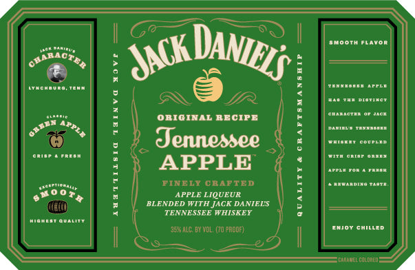 J DANIELS TENNESSEE APPLE 1750ML