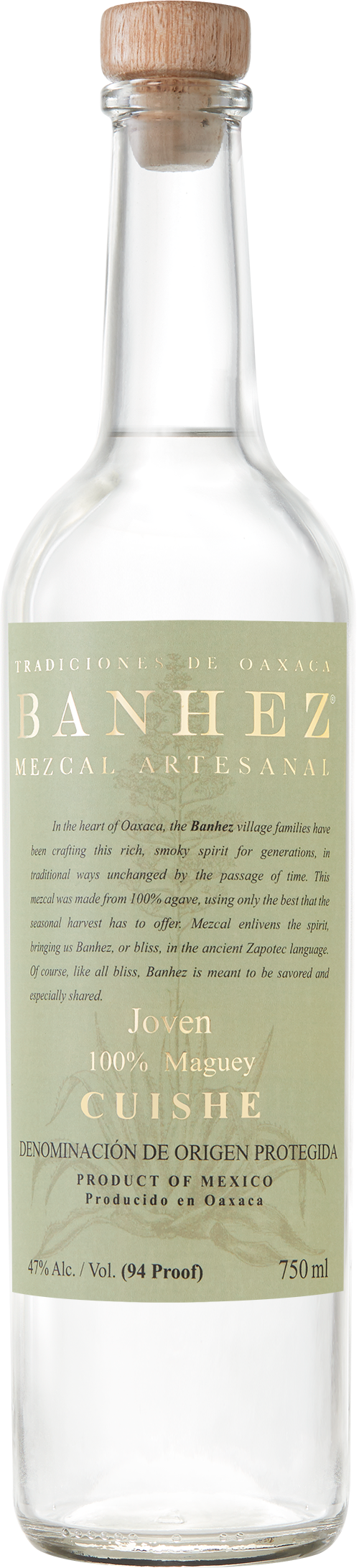 BANHEZ MEZCAL JOVEN CUISHE Mezcal BeverageWarehouse