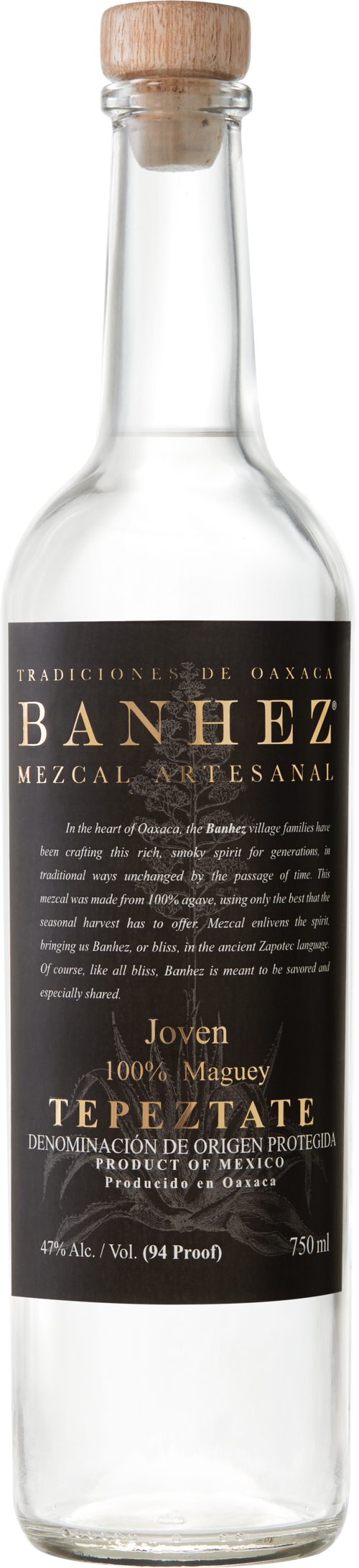 BANHEZ TEPEZTATE MEZCAL JOVEN Mezcal BeverageWarehouse
