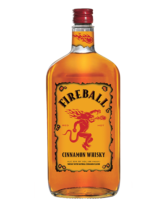FIREBALL CINNAMON Flavored Whiskey BeverageWarehouse