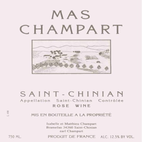 Mas Champart Saint-Chinian Rose