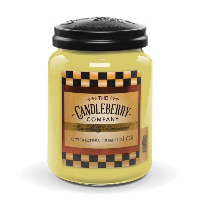 Lemongrass Essential Oil, Large Jar Candle