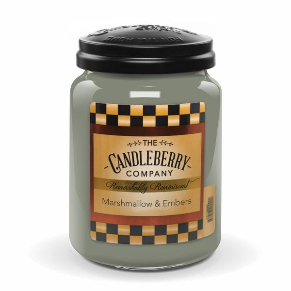 Marshmallow & Embers, Large Jar Candle