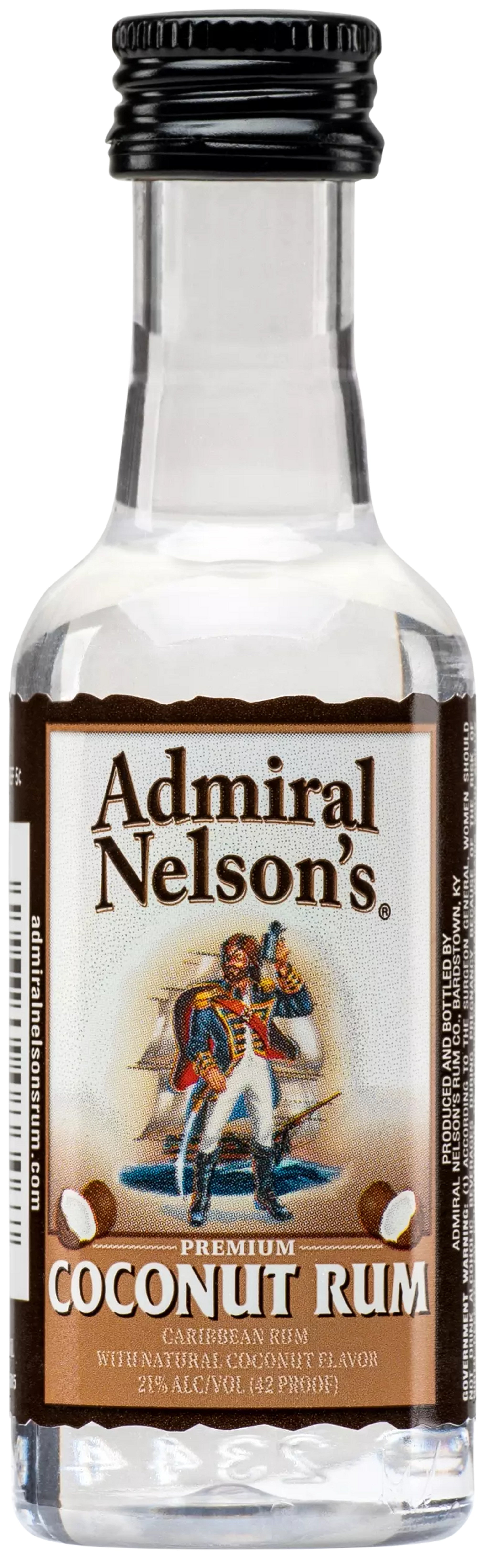arnold palmer with coconut rum ADMIRAL NELSON'S COCONUT PL 50ML SLEEVE (10 BOTTLES)