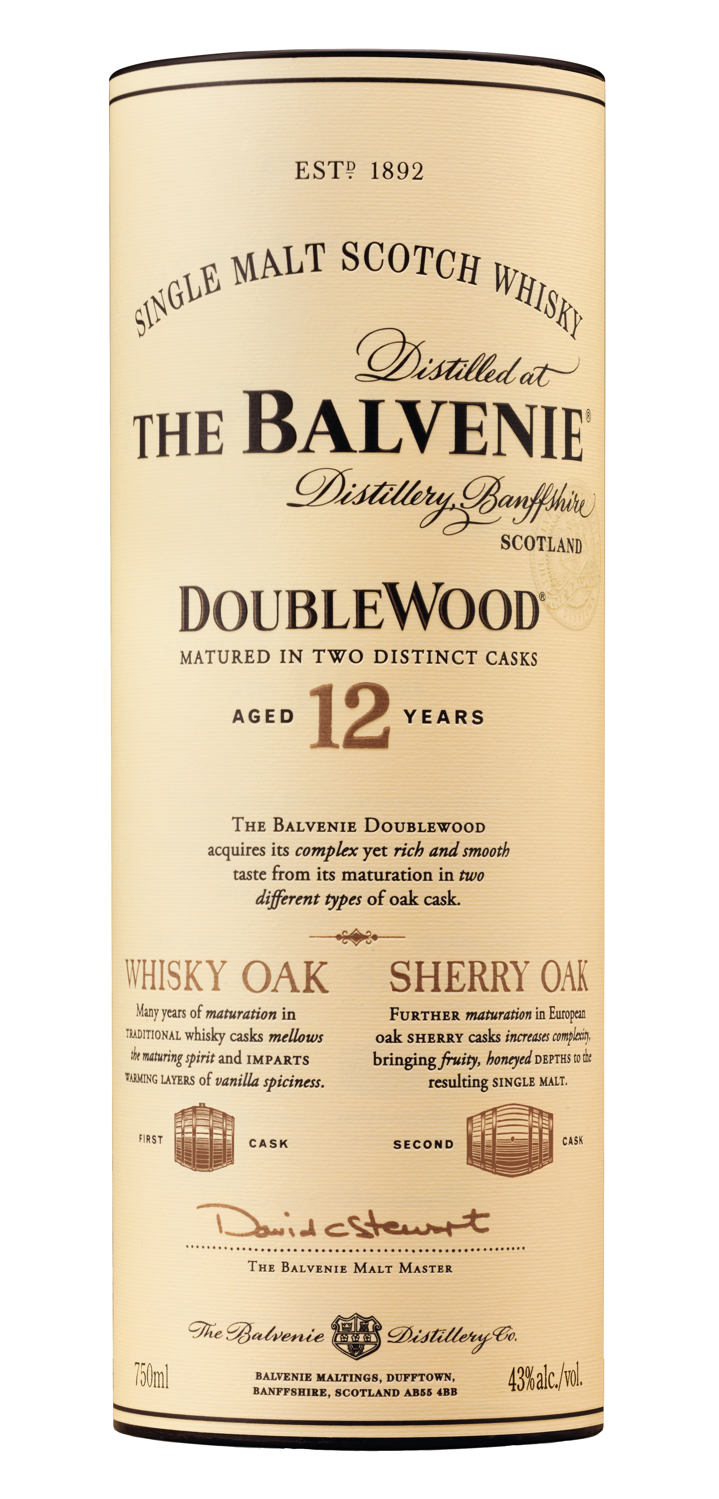 BALVENIE DOUBLEWOOD-12 YR (Case of 12)