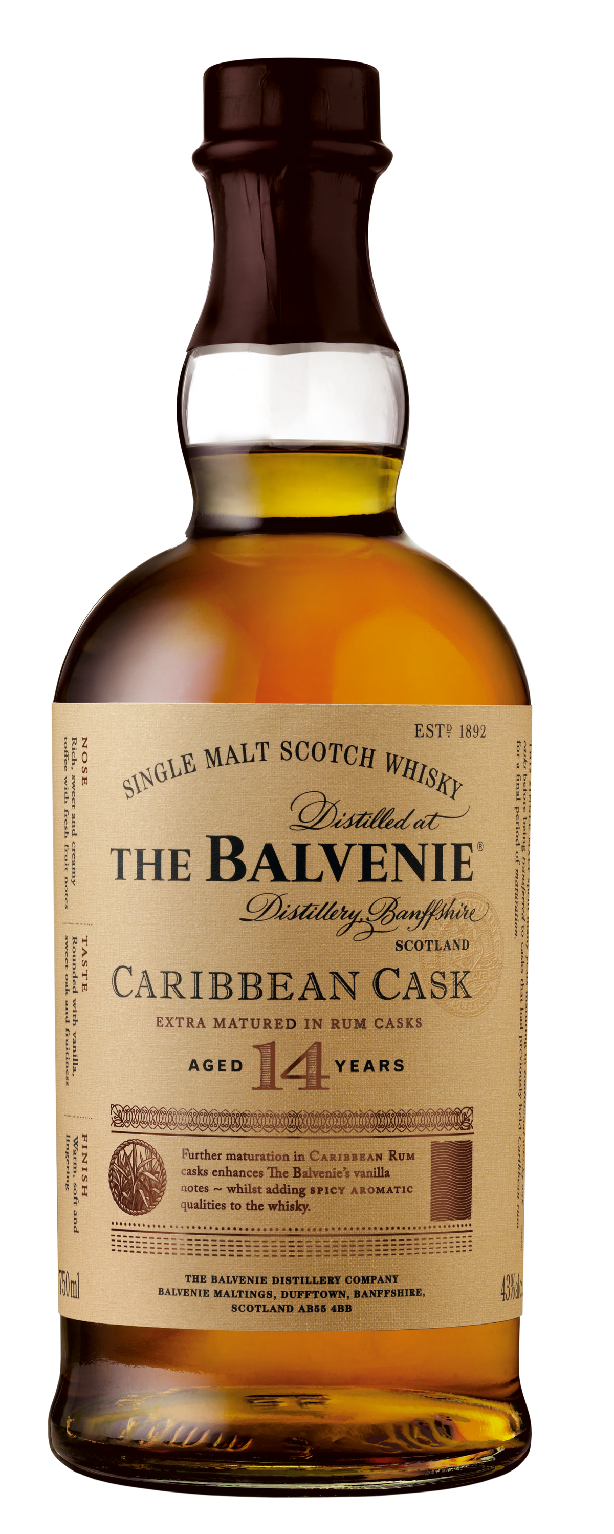 BALVENIE_750ML_14_YEAR_BOTTLE_ BALVENIE_750ML_14_YEAR_BOTTLE_