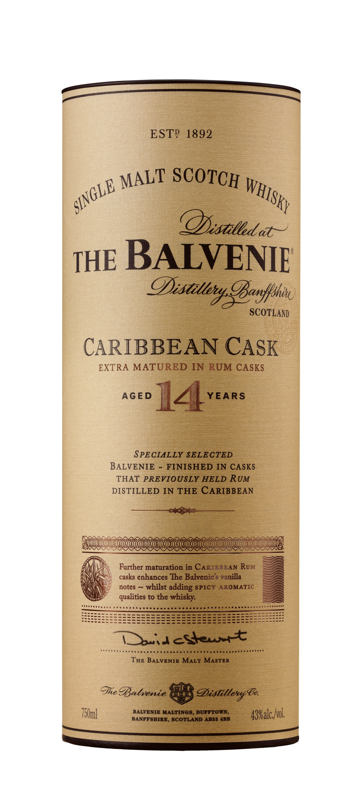 BALVENIE CARIBBEAN CASK-14 YR