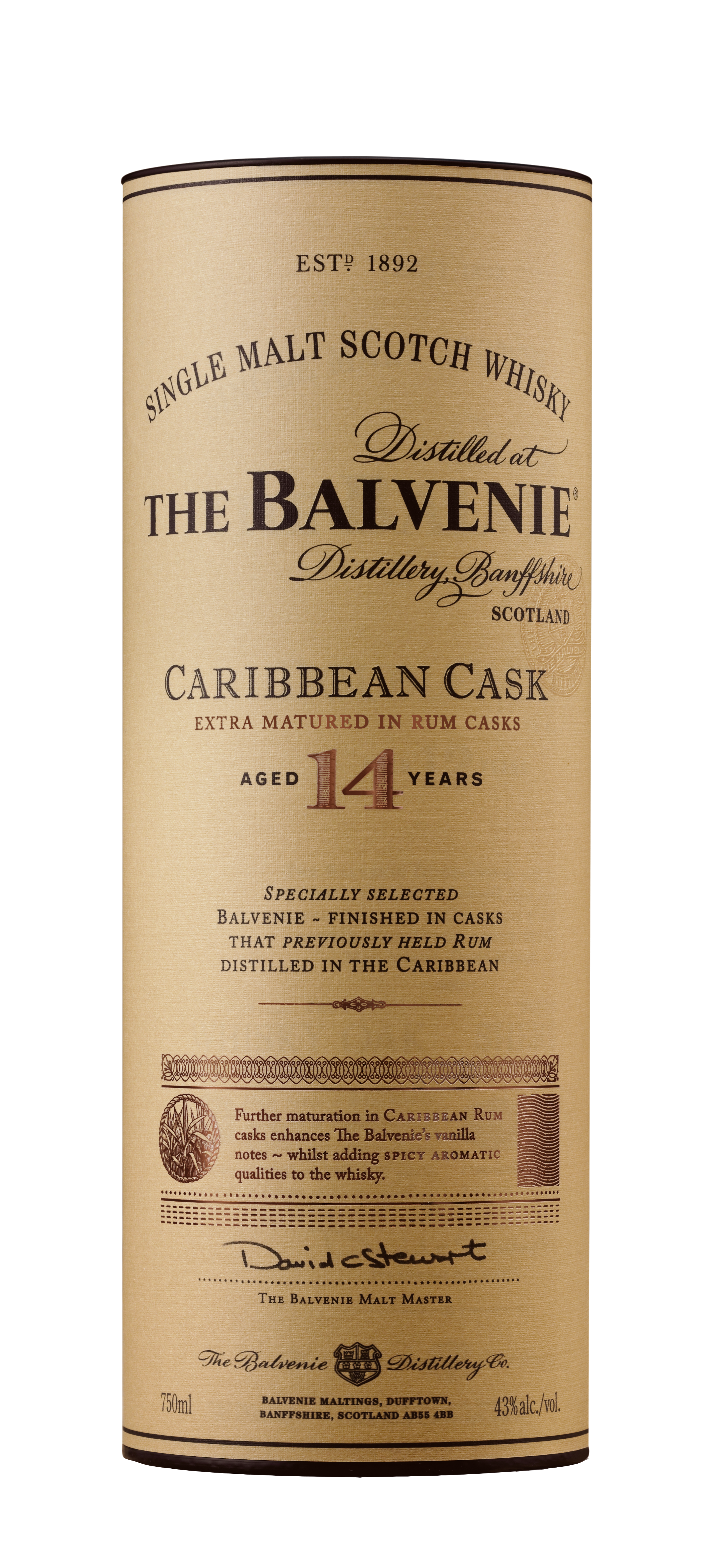 BALVENIE CARIBBEAN CASK-14 YR