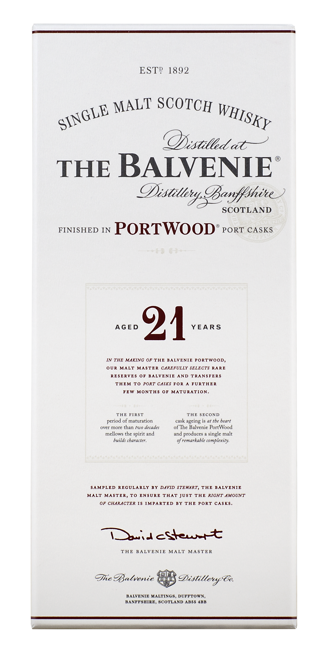 BALVENIE PORTWOOD-21 YR