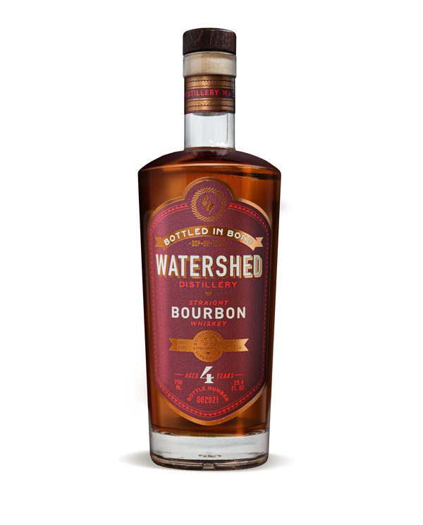 WATERSHED BIB STRAIGHT BBN-4YR Bourbon BeverageWarehouse