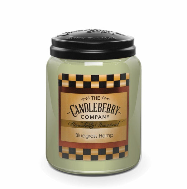 Bluegrass Hemp, Large Jar Candle