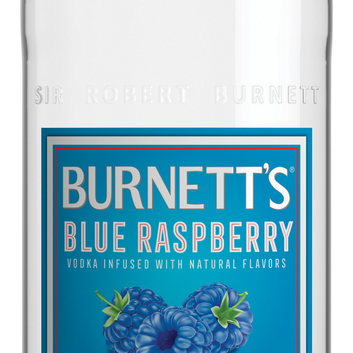 BURNETT'S BLUE RASPBERRY