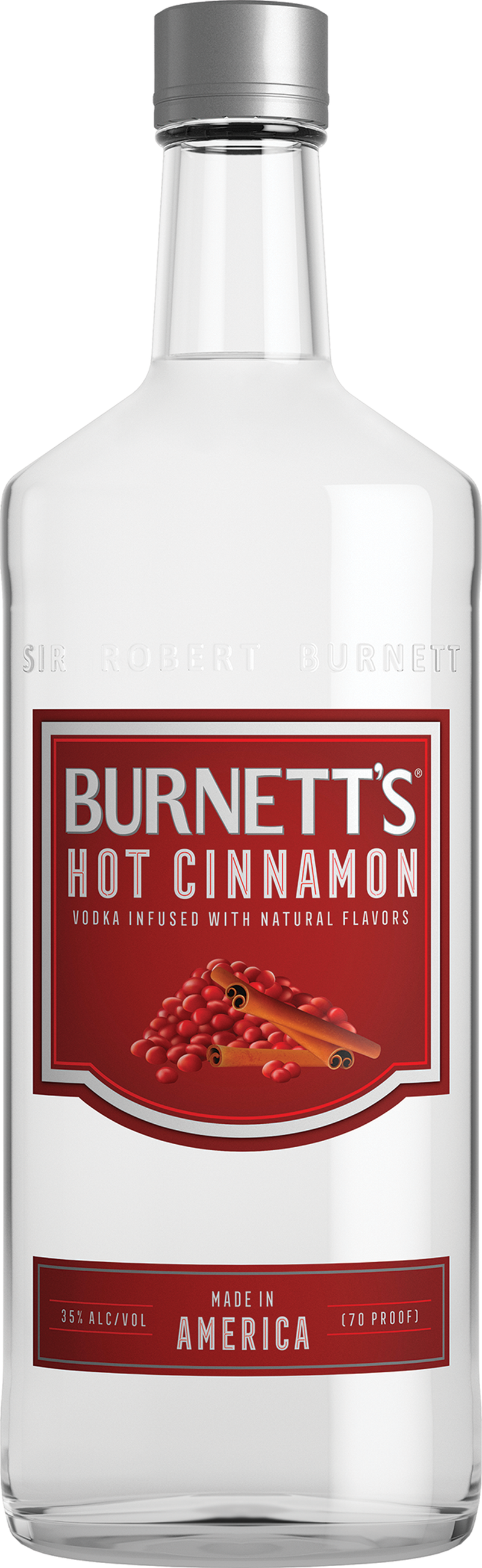 BURNETT'S HOT CINNAMON