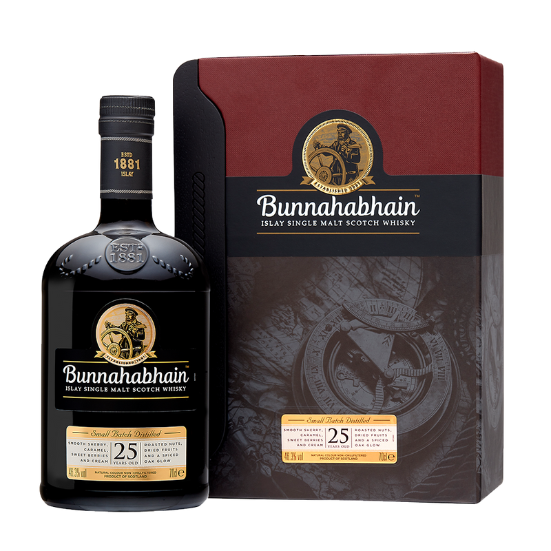 BUNNAHABHAIN SINGLE MALT-25 YR Scotch BeverageWarehouse
