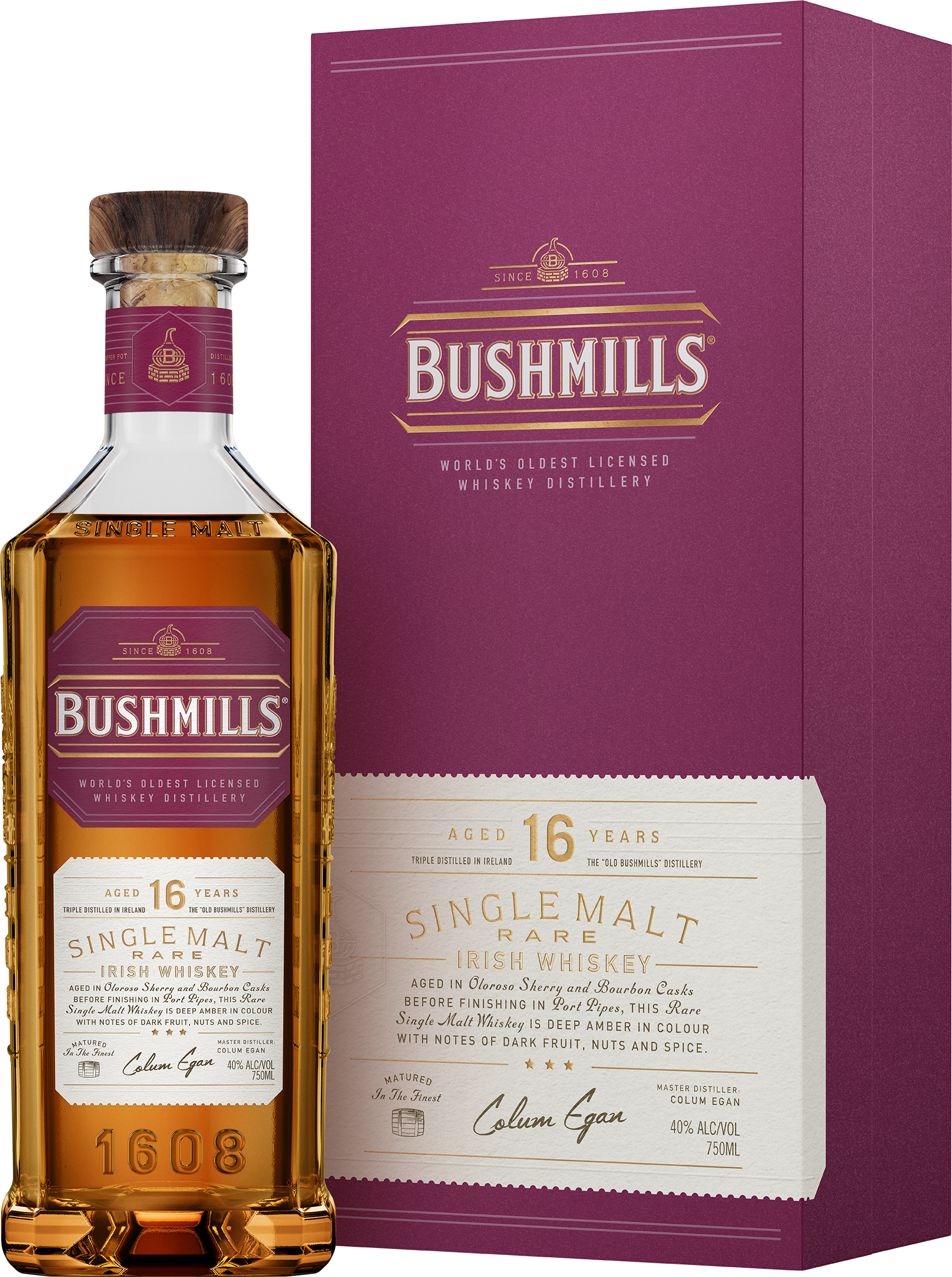BUSHMILLS MALT-16 YR (IRISH)
