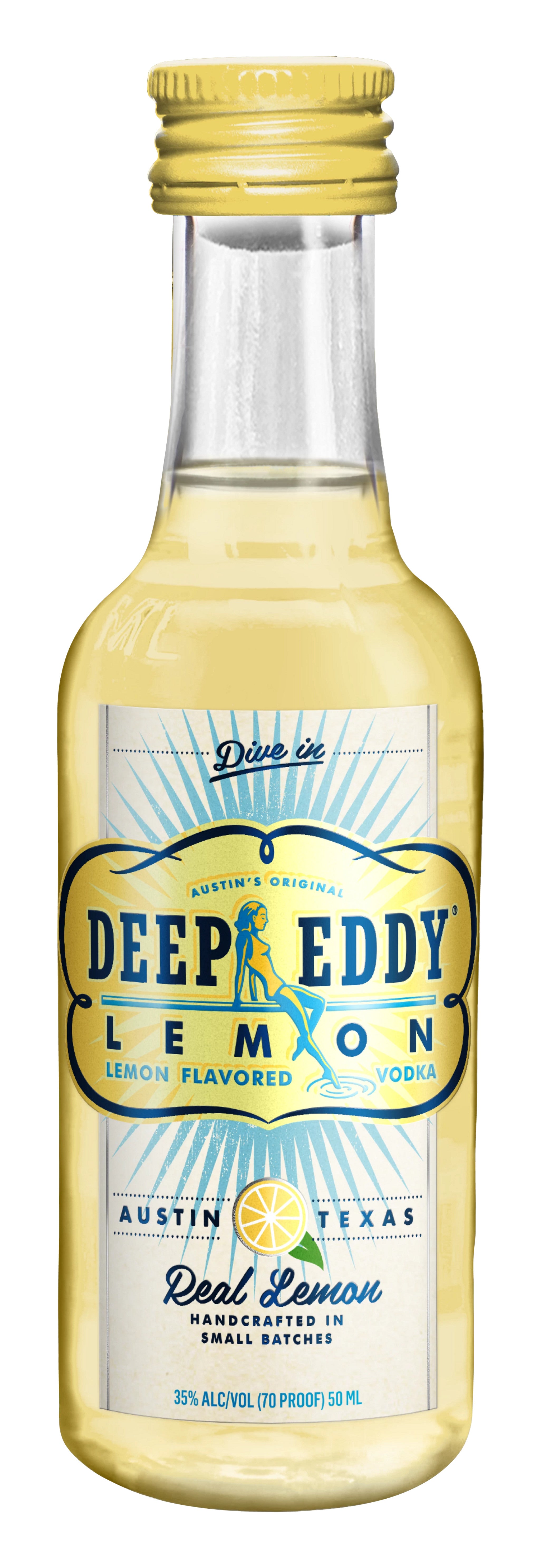 Lemon Deepan DEEP EDDY LEMON PL 50ML SLEEVE (10 BOTTLES) – BeverageWarehouse