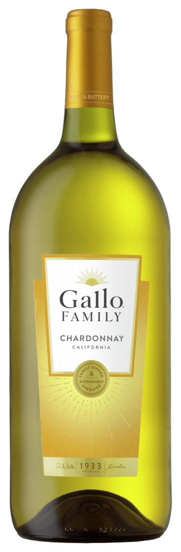 Gallo Family Vineyards Chardonnay 1.5L (Pack of 6)