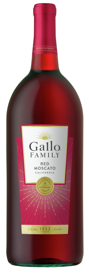 Gallo Family Vineyards Red Moscato 1.5L (Pack of 6)