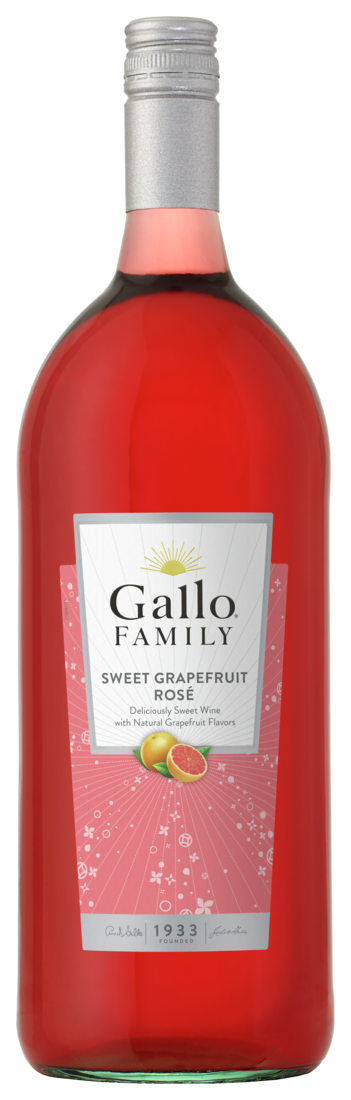 Gallo Family Vineyards Sweet Grapefruit Rose 1.5L (Pack of 6)