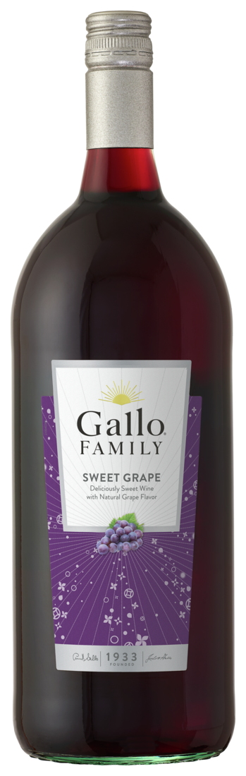 Gallo Family Vineyards Sweet Grape 1.5L (Pack of 6)