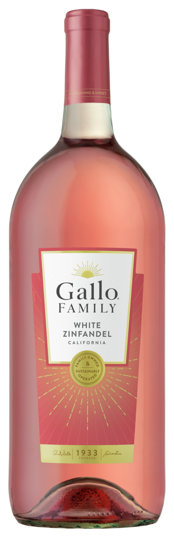 Gallo Family Vineyards White Zinfandel 1.5L (Pack of 6)