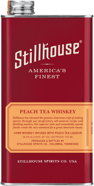 STILLHOUSE PEACH TEA WHISKEY Flavored Whiskey BeverageWarehouse