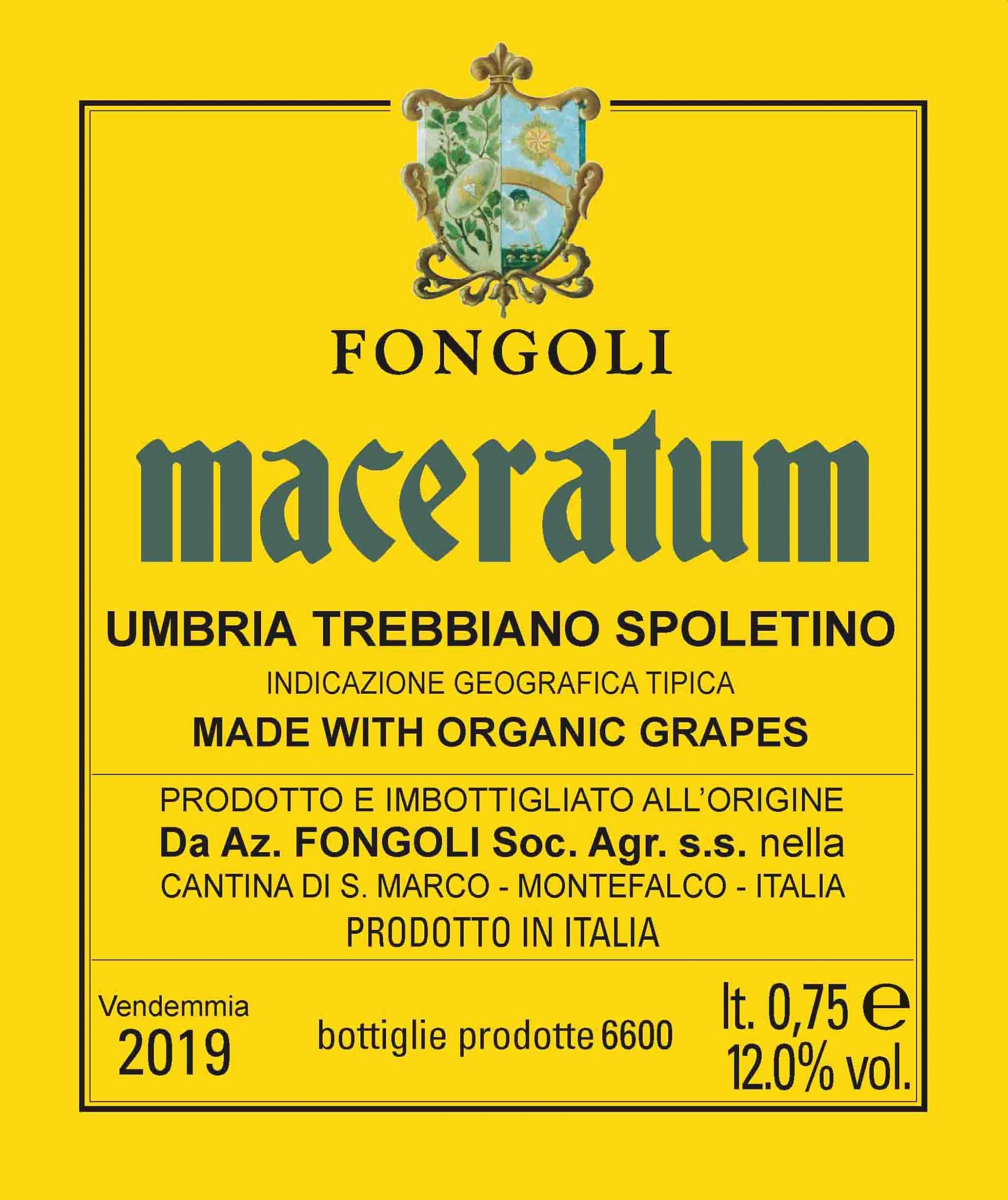 Fongoli Trebbiano Maceratum