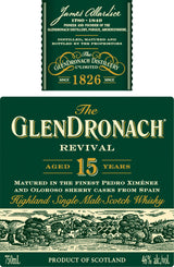 GLENDRONACH REVIVAL-15 YR