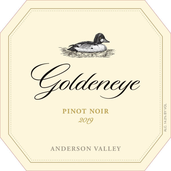 Goldeneye Pinot Noir Anderson Valley