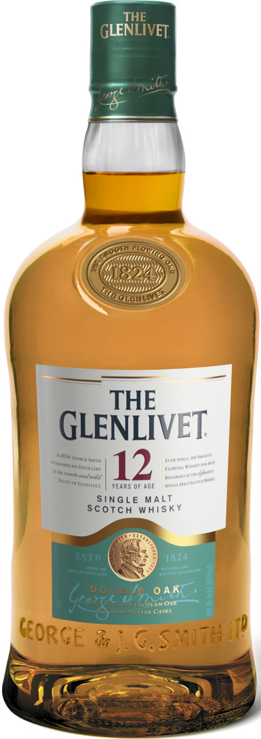 GLENLIVET-12 YR 1750ML