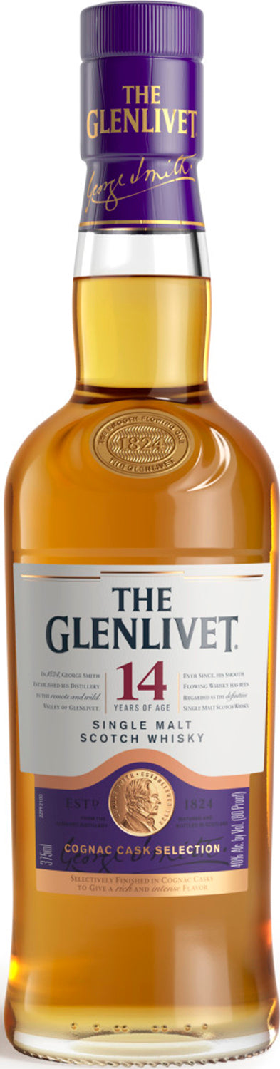 GLENLIVET-14 YR 375ML