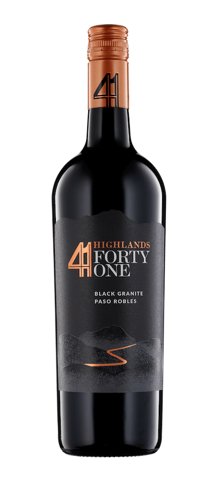 Highlands 41 Black Granite Red