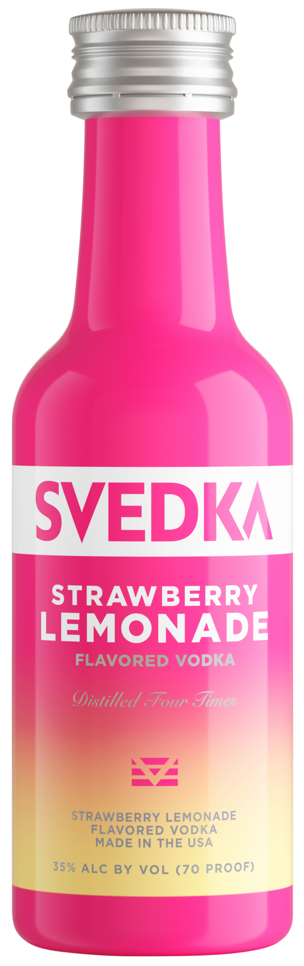 SVEDKA STRAWBERRY LEMONADE PL 50ML SLEEVE (10 BOTTLES)