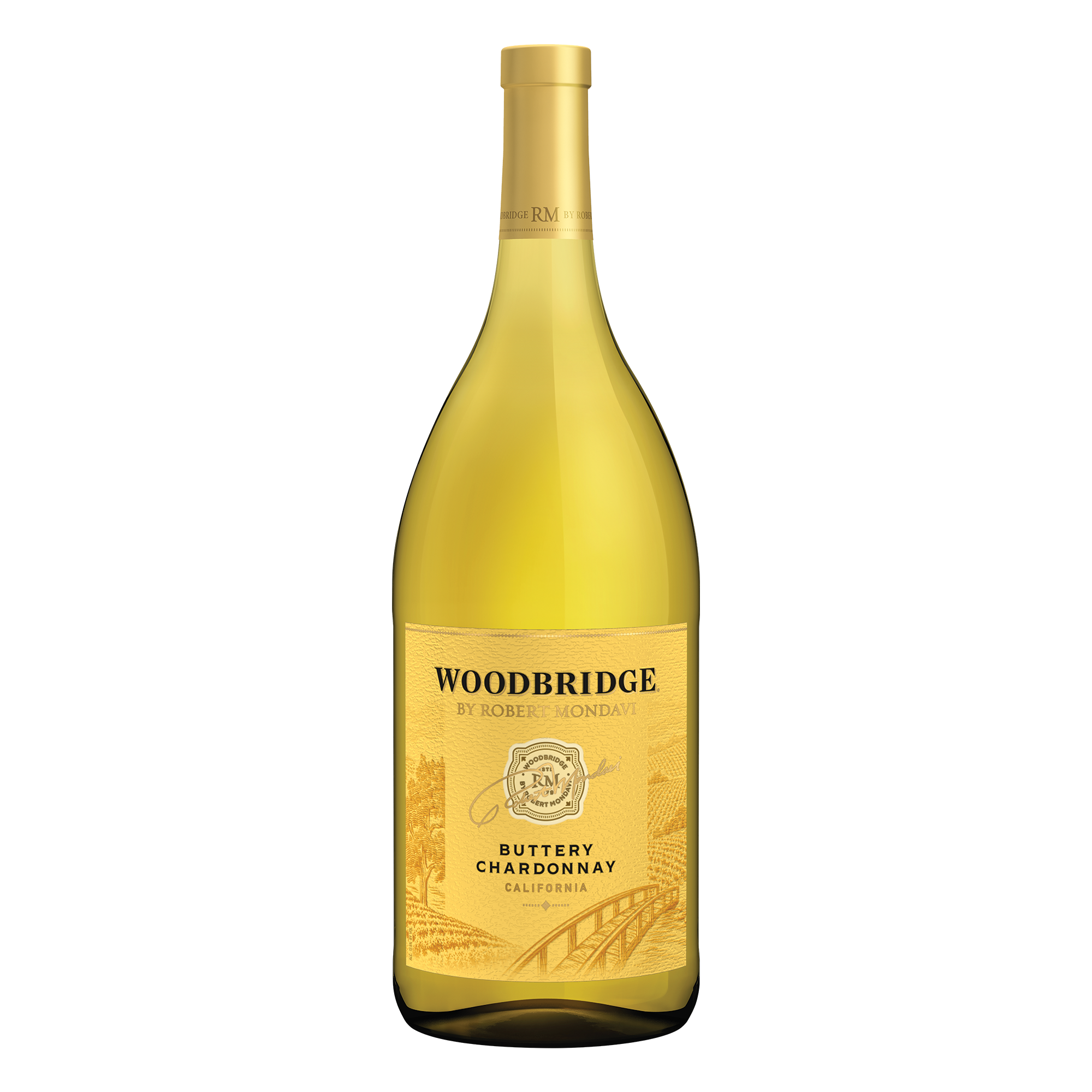 Woodbridge Buttery Chardonnay 1.5L (Pack of 6)
