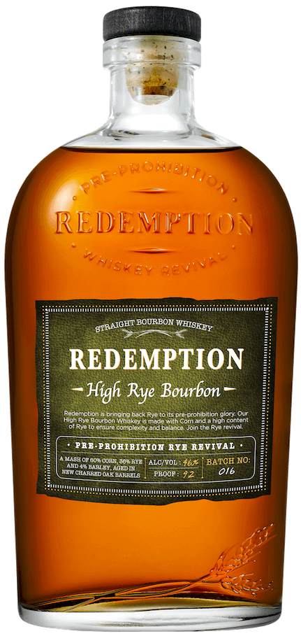 REDEMPTION HIGH RYE BOURBON Bourbon BeverageWarehouse