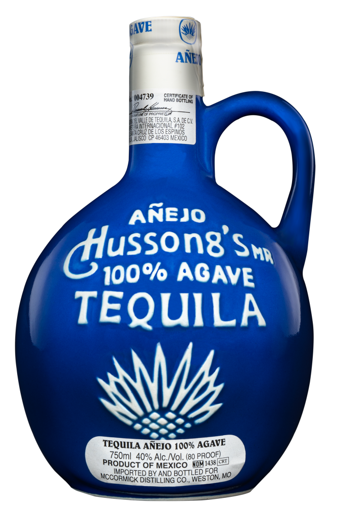 tequila anejo 100 agave HUSSONG'S ANEJO TEQUILA