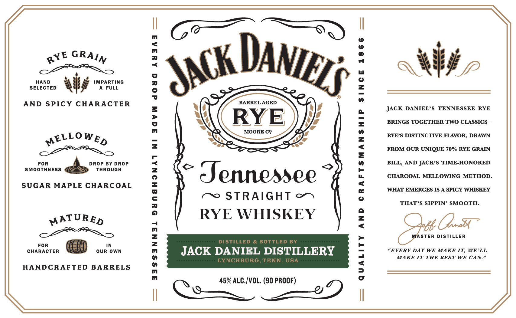 J DANIELS TENNESSEE RYE 375ML