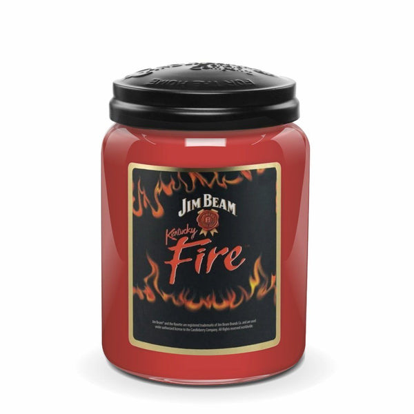 Jim Beam Fire, Large Jar Candle