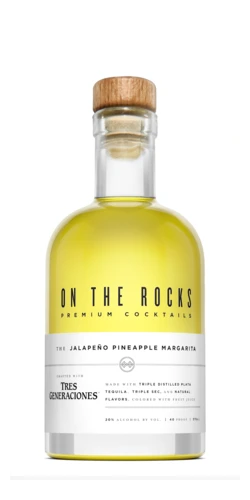 ON THE ROCKS JAL PINEAPL MGRTA 375ML