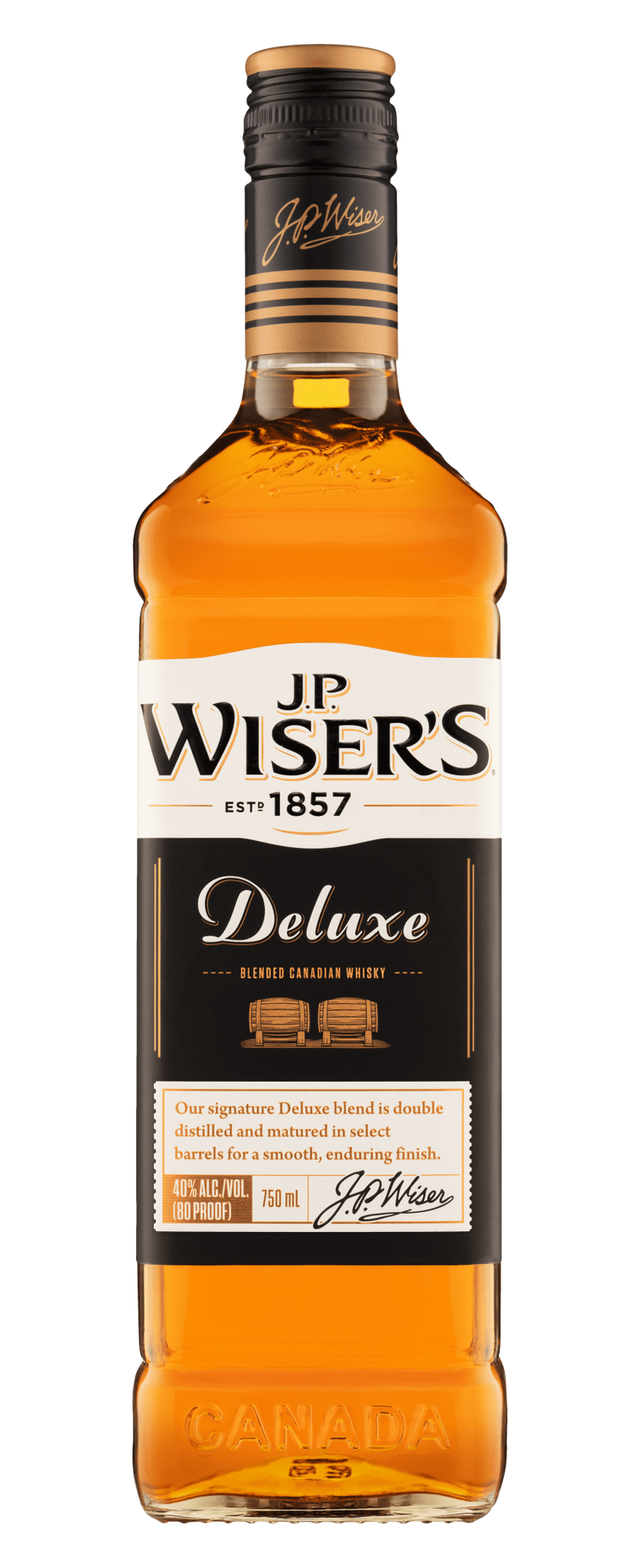 WISER'S DELUXE Canadian Whisky BeverageWarehouse