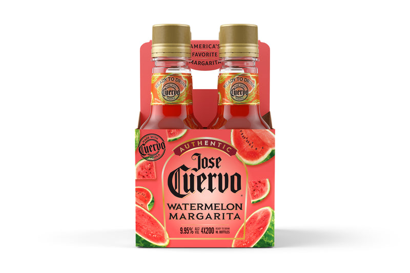 Jose Cuervo Watermelon Margarita 200ml (4 Pack)