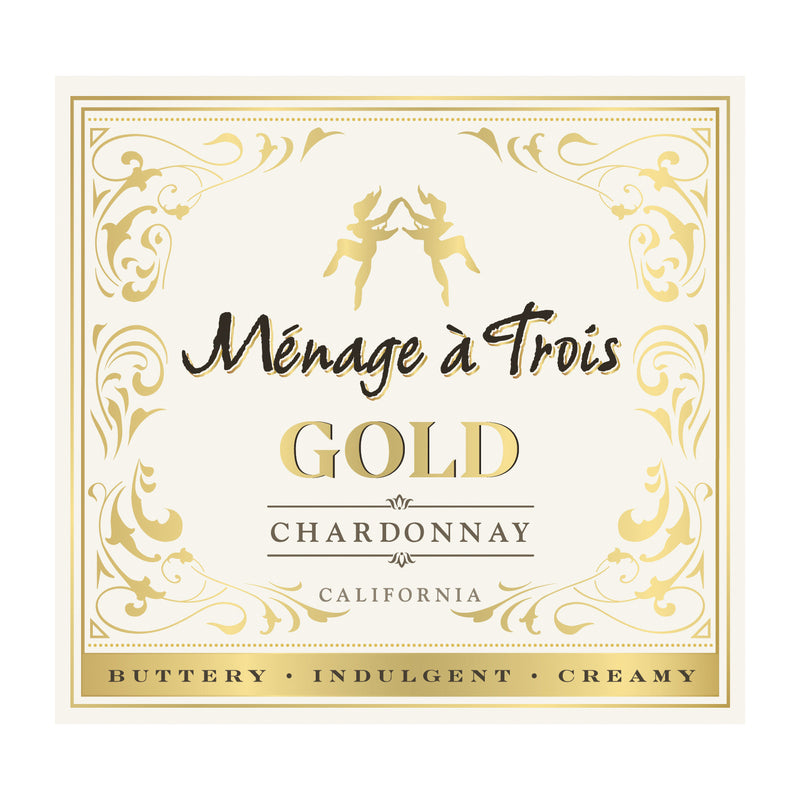 Menage a Trois "Gold" Chardonnay, California