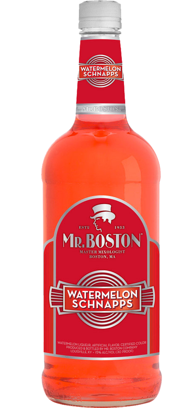 Mr Boston Watermelon Schnapps Schnapps BeverageWarehouse