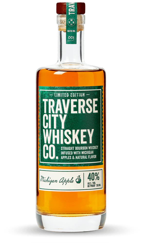 TRAVERSE CITY WHISKEY MI APPLE Flavored Whiskey BeverageWarehouse