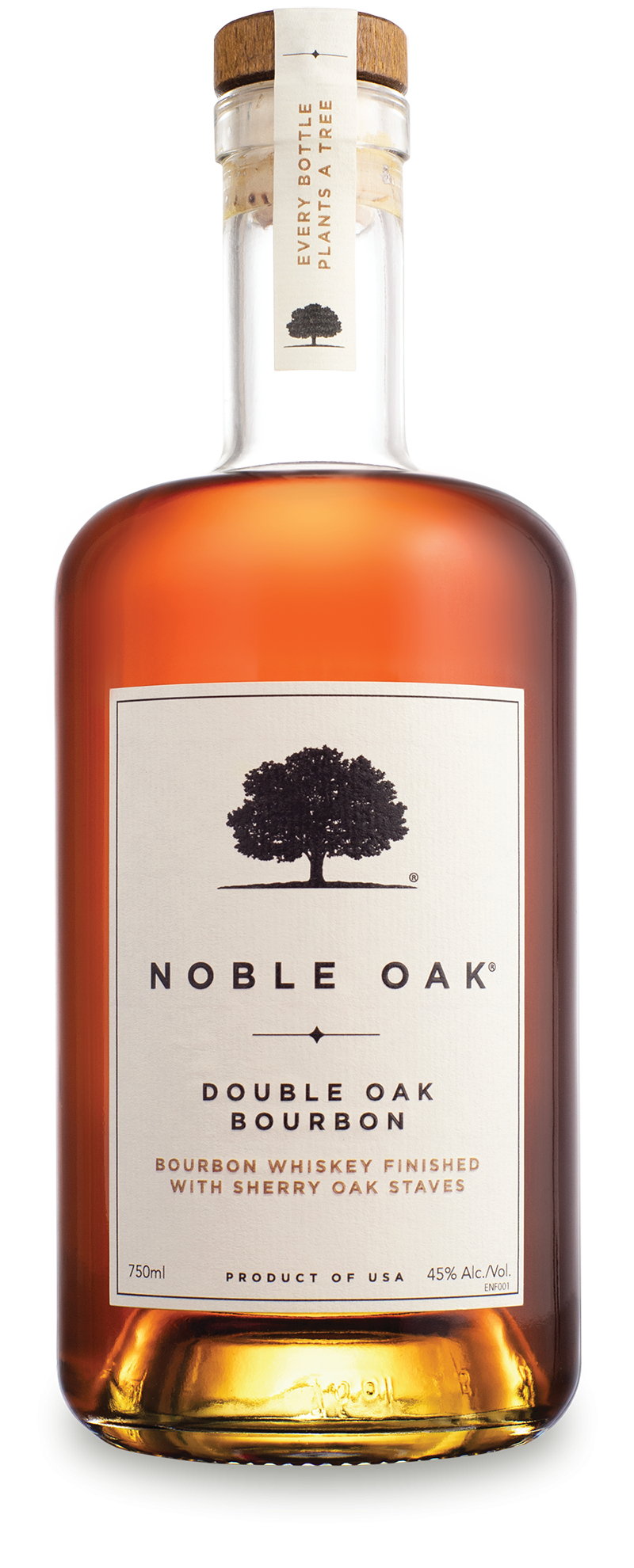 NOBLE OAK DOUBLE OAK BOURBON Bourbon BeverageWarehouse