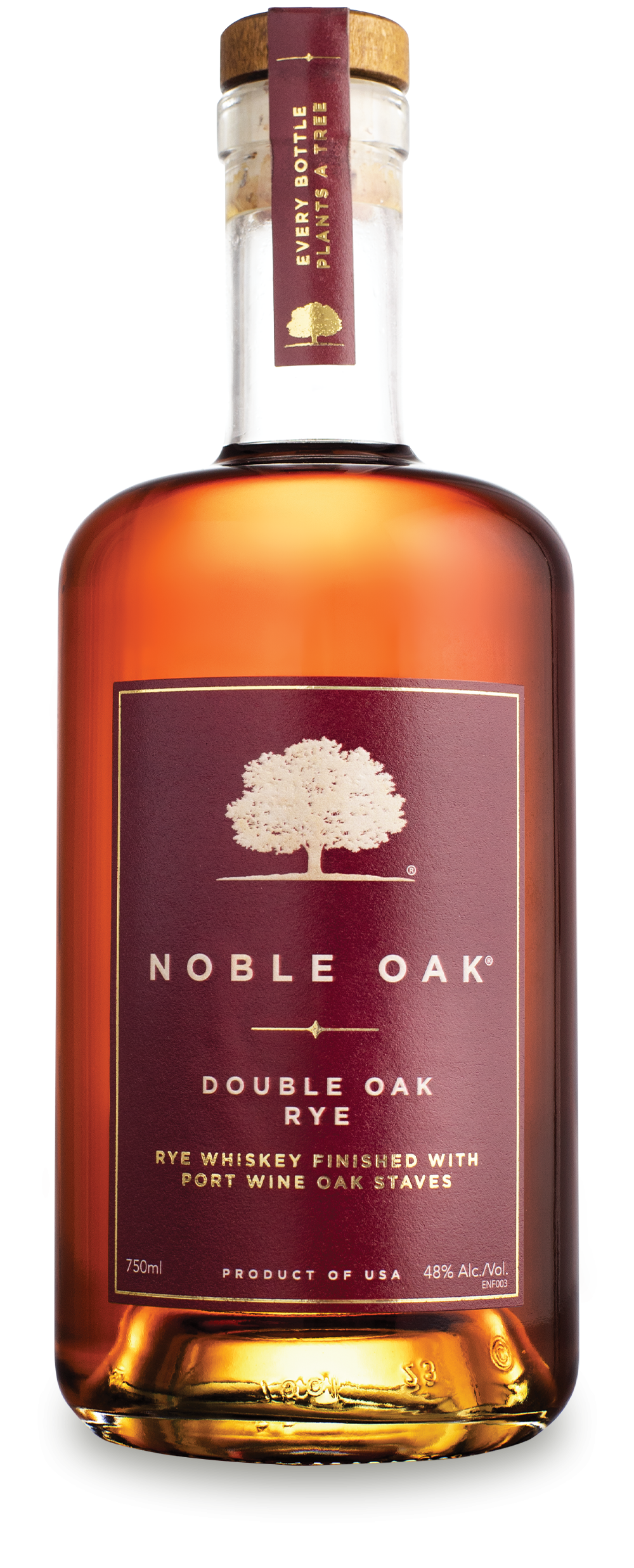 NOBLE OAK DOUBLE OAK RYE Rye BeverageWarehouse