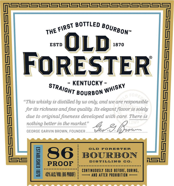OLD FORESTER 86