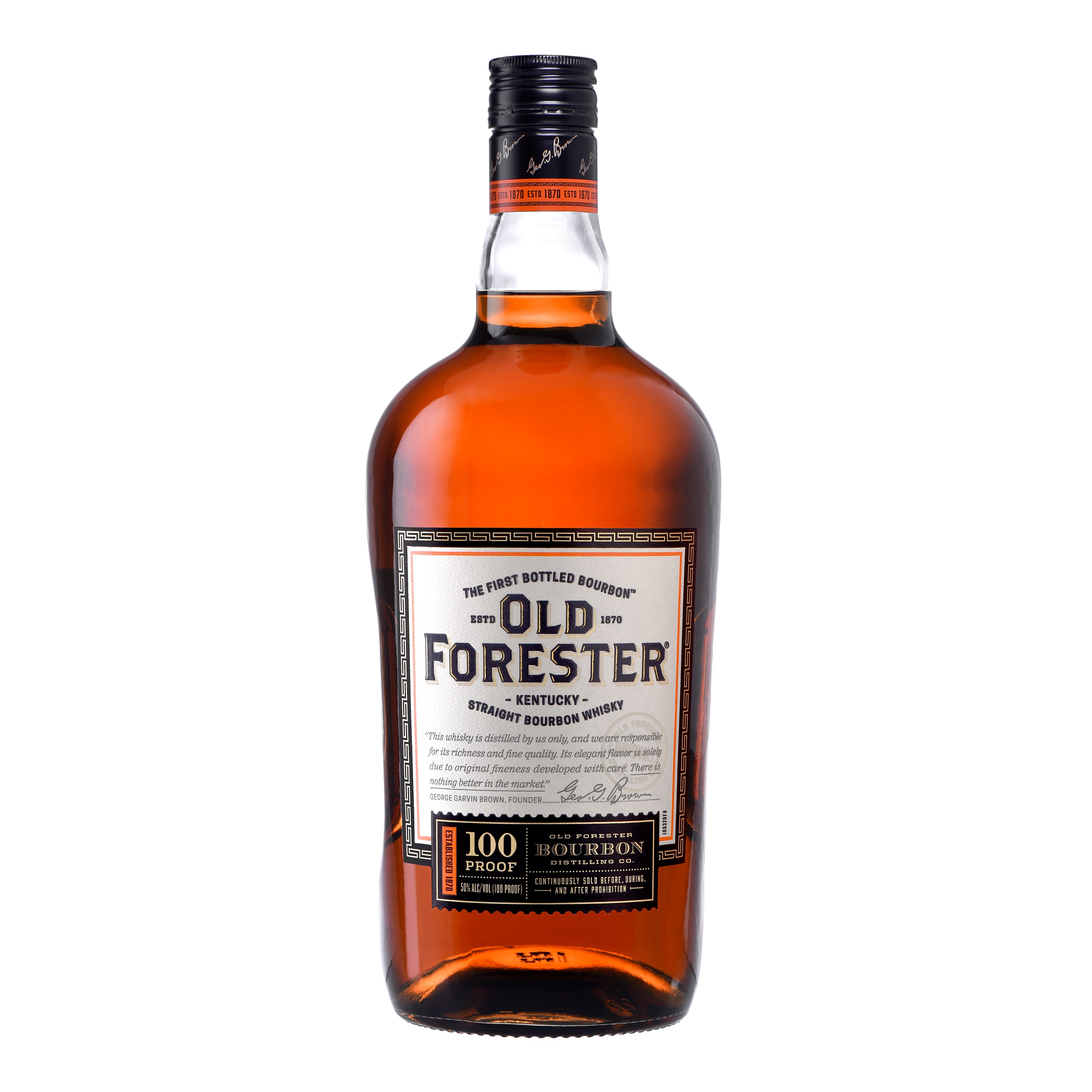 OLD FORESTER ウイスキー 50ml 43%7本 Old Forester Bourbon • 50ml (Each)