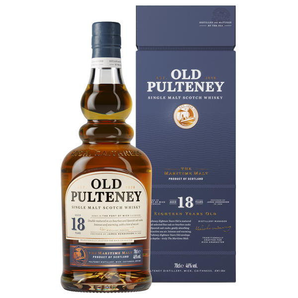 OLD PULTENEY-18 YR Scotch BeverageWarehouse
